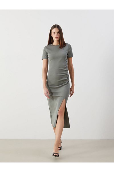 LC Waikiki Lcw Crew Neck Women's Dress Fast Fashion
