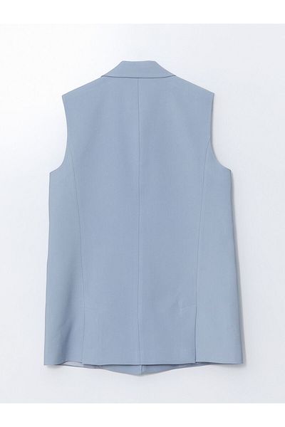 LC Waikiki Vestă clasică pentru femei LCW Modest Coat Guler