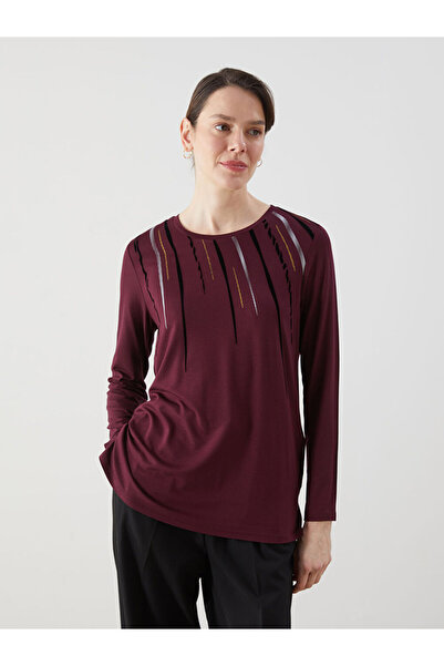 LC Waikiki Γυναικεία μπλούζα με λαιμόκοψη