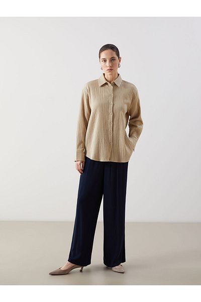 LC Waikiki New Season Duz Muslin Women's Shirt Tunic - S5Gc58Z8