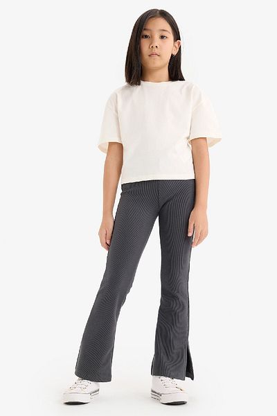 DeFacto Girl's Corduroy Camisole Flared Leggings D9651A825Sm