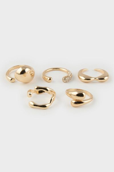 DeFacto Damenring mit 6 Ringen E4490axns