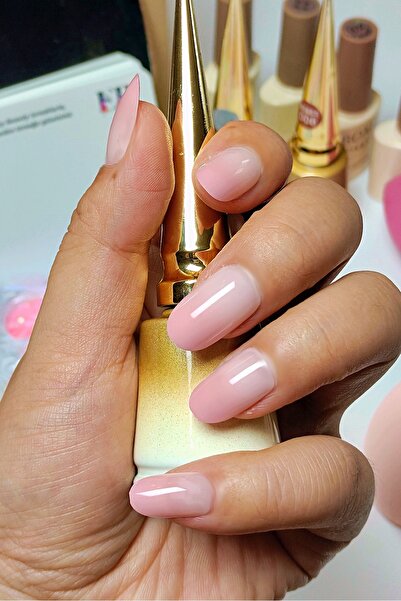 Easy Beauty 24 Adet Protez Tırnak Görünümlü Doğal Kısa Takma Tırnak Seti Yapı...