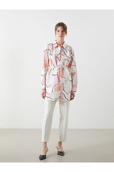 LC Waikiki New Season Patterned Women's Shirt Tunic - S5J667Z8