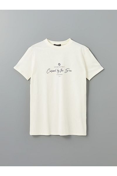 LC Waikiki New Season Crew Neck Printed Women's T-Shirt - S5Gy60Z8