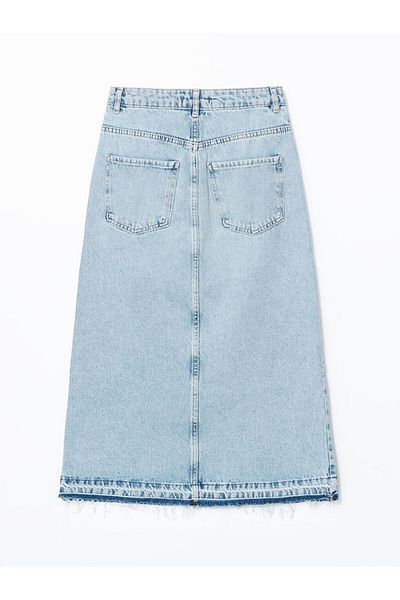 LC Waikiki Fustă Jeans Slim Fit pentru femei