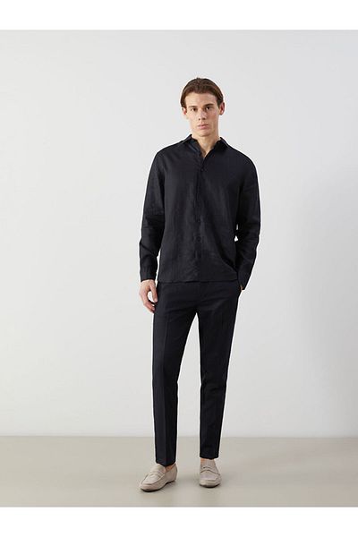 LC Waikiki Ανδρικό παντελόνι με λινό μείγμα New Season Standard - S59739Z8
