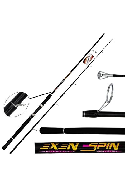 Wily Exen Spin Kamış 240 Cm 10 - 35 Gr Aksiyonlu