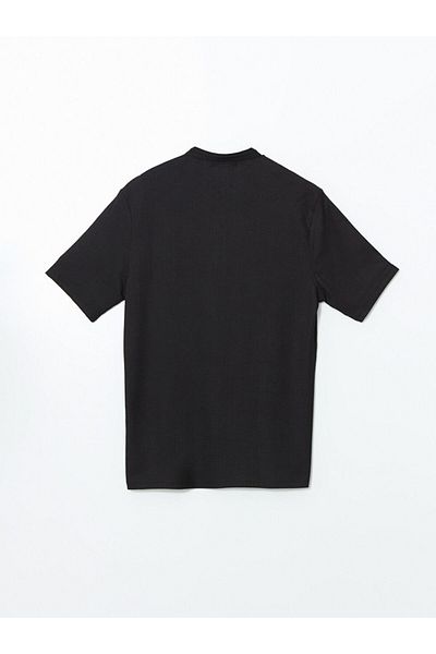 LC Waikiki Νέα σεζόν Judge Collar Patterned Buttoned Ανδρικό Tisort - S5G417Z8