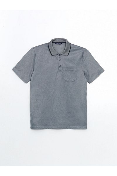 LC Waikiki Νέα σεζόν Polo Collar Short Sleeve Ανδρικό Tisort - S52846Z8
