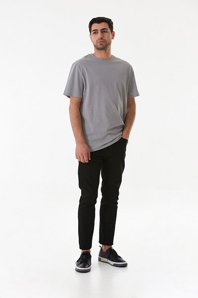 Fulla Moda Μπλουζάκι Basic Single Jersey Fabric Crew Neck