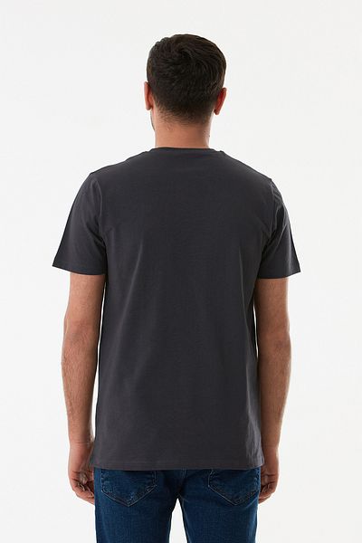 Fulla Moda Μπλουζάκι με ανάγλυφο εμπριμέ κοντομάνικο