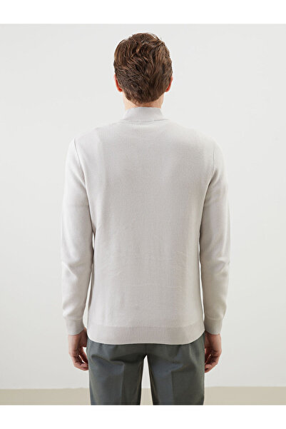 LC Waikiki Ανδρικό πλεκτό πουλόβερ LCWAIKIKI Κλασικό μακρυμάνικο γιακά