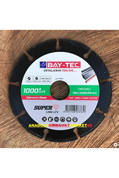 Baytec 115mm Ahşap Kesici Granit Mermer Kesici Pvc Cam Kesici