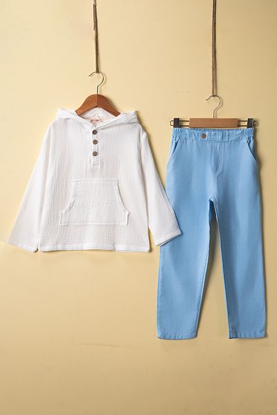 Ciciboom Boy's 2-Piece Muslin Set