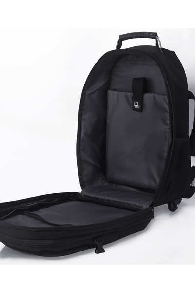 Classone Tekerlekli Trolley Trol-vıp100 Sırt Laptop Çantası Vıp Travel Serisi 17,3 , 15,6,14 Uyumlu ,siyah