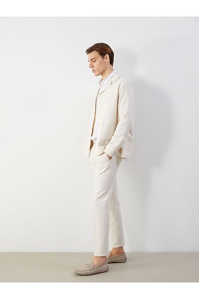 LC Waikiki Ανδρικό παντελόνι New Season Standard Fit Λινό Μικτό - S5BO92Z8