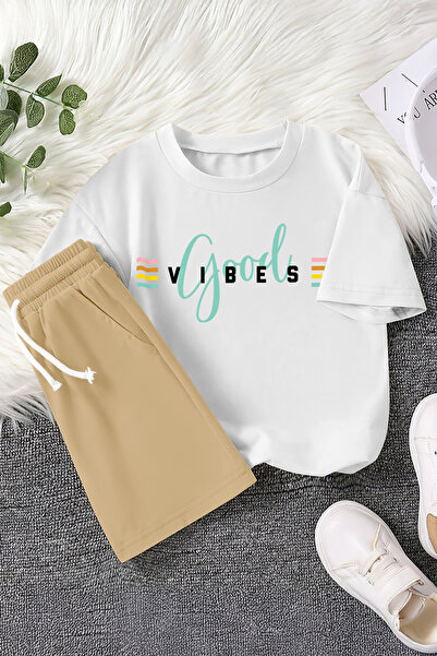 MYADA Набір дитячого одягу з принтом, 2 предмети