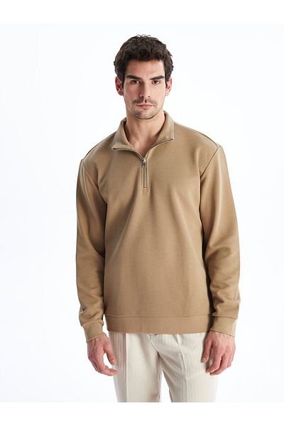 LC Waikiki Stand Collar Men's Sweatshirt