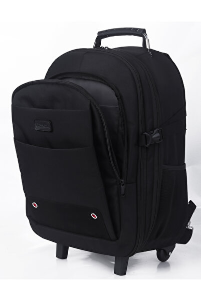 Classone Tekerlekli Trolley Trol-vıp100 Sırt Laptop Çantası Vıp Travel Serisi 17,3 , 15,6,14 Uyumlu ,siyah