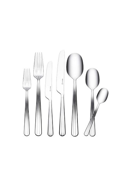 KORKMAZ 84 Piece Country Salary Attendance Kilo Crown Spoon Knife Set A2142