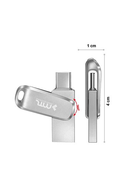 MTL ذاكرة فلاش USB متوافقة مع النوع C بسعة 64 جيجابايت Mt832