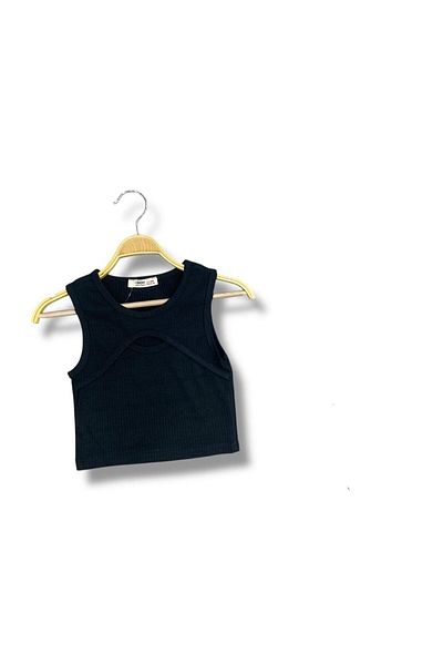 Çikoby Κοριτσίστικο Black Crop CK50494