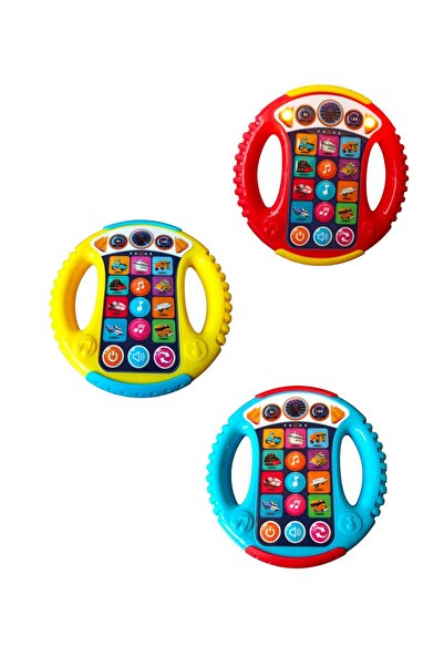 PopŞeker Sesli, Işıklı, Müzikli Neşeli Direksiyon ile Minik Sürücüler İş Başı...