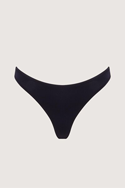 AYYILDIZ 63071 Black Brazilian Bikini Bottom