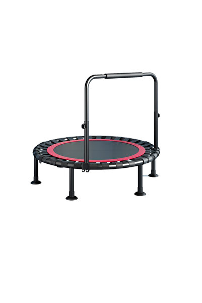 glanfen Foldable Mini Trampoline, 40 inches Fitness Trampoline with Bungees, ...