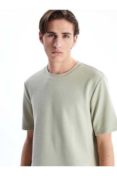 LC Waikiki Ανδρικό μπλουζάκι με κοντό μανίκι Crew Neck (S5)