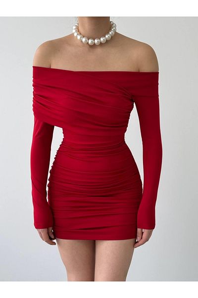 İpeksi Silky Tefs Strapless Dress