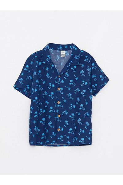 LC Waikiki Short Sleeve Printed Baby Boy Shirt (S2)