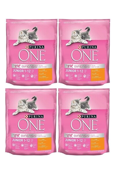 Purina One One Tavuklu Yavru Kedi Maması 800 Gr 4 Adet