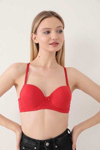 Prizma Women's White Flared (Breathable) Fabric Does Not Cause Sweating Un Supported (Empty) Bra