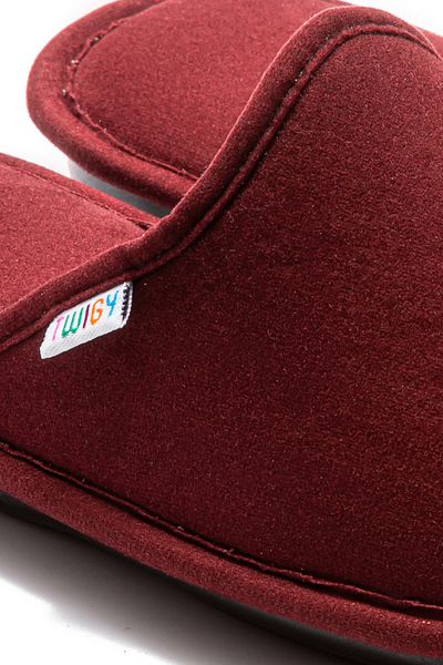 Twigy Holly Women's House Slippers Claret Red 36-41 Sizes
