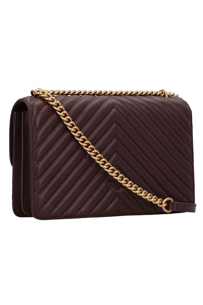 PİNKO Love One Classic Umhängetasche Leder 26.5 cm
