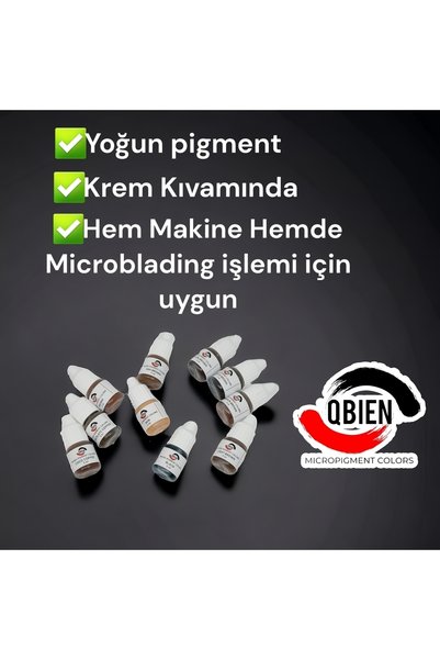 Qbien Kalıcı Makyaj ve Microblading Boyası 5 ml