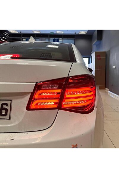Yan Sanayi Chevrolet Cruze Mercedes Tip Kayar Sinyalli Led Stop Takımı 4 Parç...
