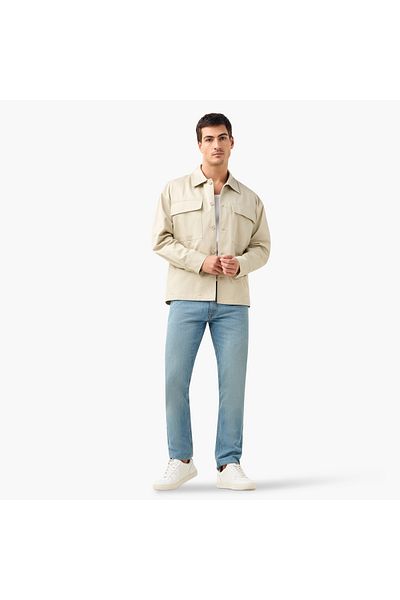 Emperor Shacket with Pockets and Button Closure