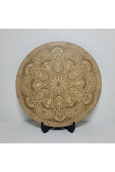 Destina Ahşap - Destina Ahşap Mandala Boyama Seti Ekonomik Seri "Model 19"