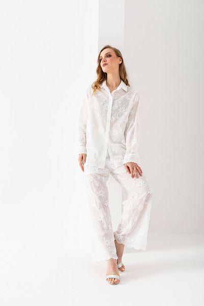 VUNTAL Women's linen double set