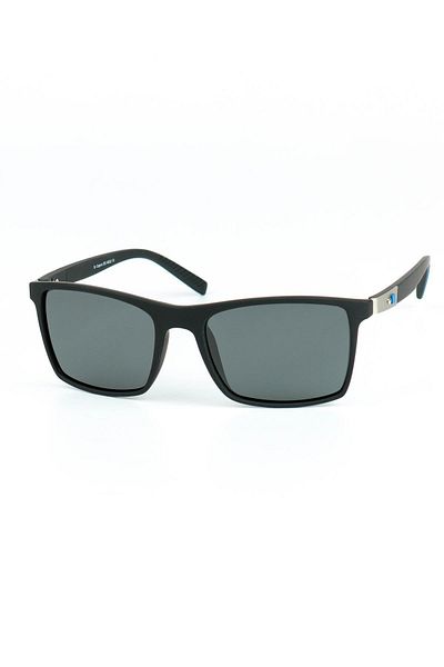 Di Caprio Men's Blue Polarized Protected Rectangular Model Sunglasses