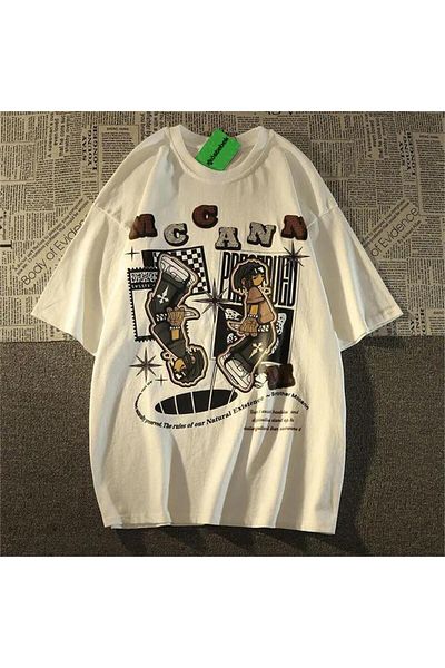 Köstebek Λευκό T-shirt Brother Mccann (unisex).