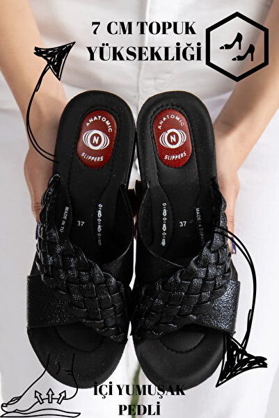 Slipcat Günlük Ortopedik Terlik Anne Orta Yaş Genç Ev & Dışarı Terliği