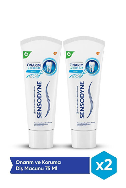 Sensodyne 2 Adet Diş Macunu Derin Onarım (ONARIM VE KORUMA) 75 Ml.