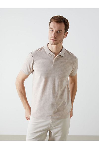LC Waikiki Νέα σεζόν Polo Neck Kisa Sleeve Ανδρικό Tisort - S5J733Z8