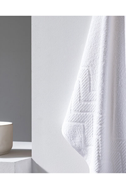 Madame Coco Sabine 100% бавовняний банний рушник - білий