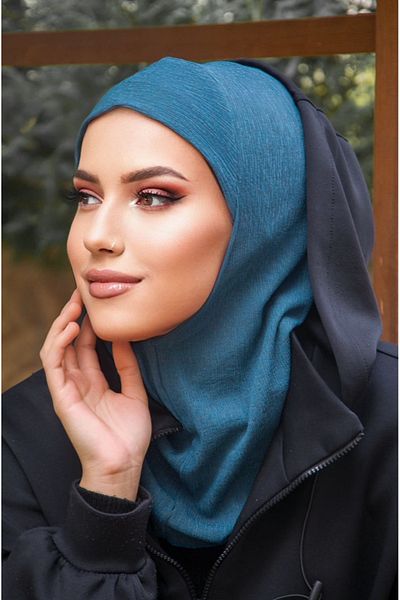 Aişe tesettür Petrol Sports Cap
