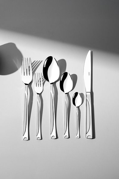 Nehir Fiesta Satin - 12 Person 72 Piece Boxed Cutlery Set